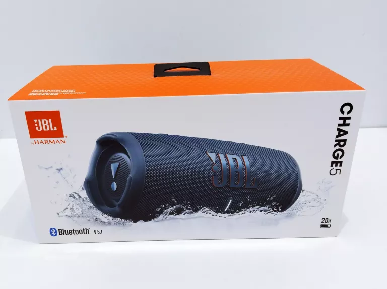 GŁOŚNIK MOBILNY JBL CHARGE 5 NIEBIESKI JAK NOWY