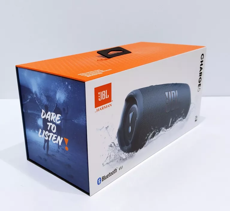 GŁOŚNIK MOBILNY JBL CHARGE 5 NIEBIESKI JAK NOWY