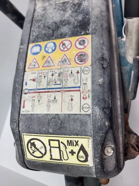 MAKITA EK6101 PRZECINARKA SPALINOWA BETONU 350MM PIŁA DO KOSTKI ASFALTU