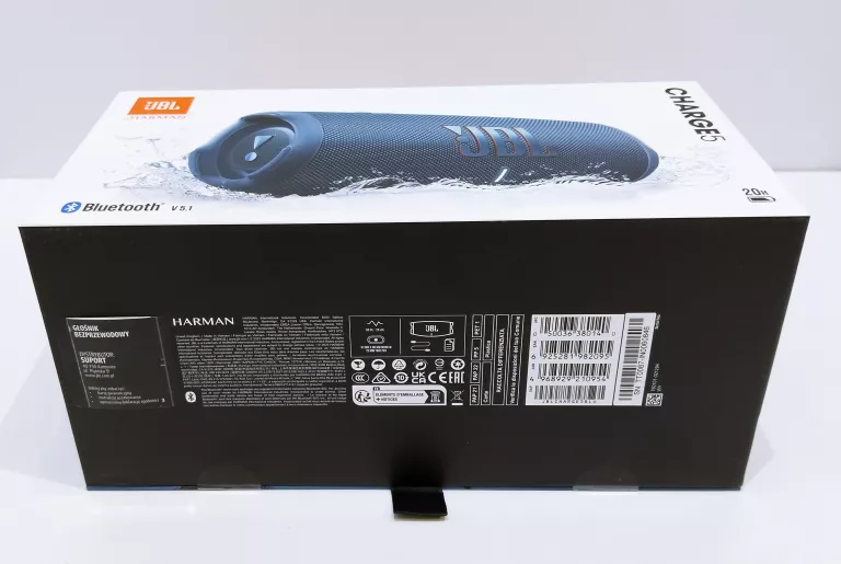 GŁOŚNIK MOBILNY JBL CHARGE 5 NIEBIESKI JAK NOWY