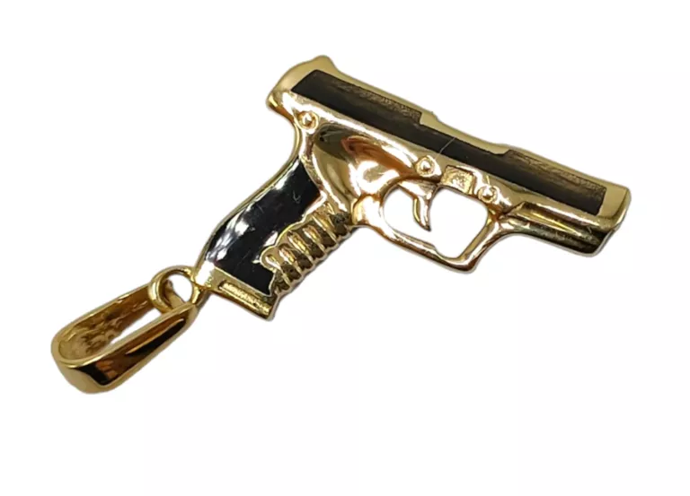 ZŁOTA ZAWIESZKA PISTOLET Z5 P-585/W-2,12 G