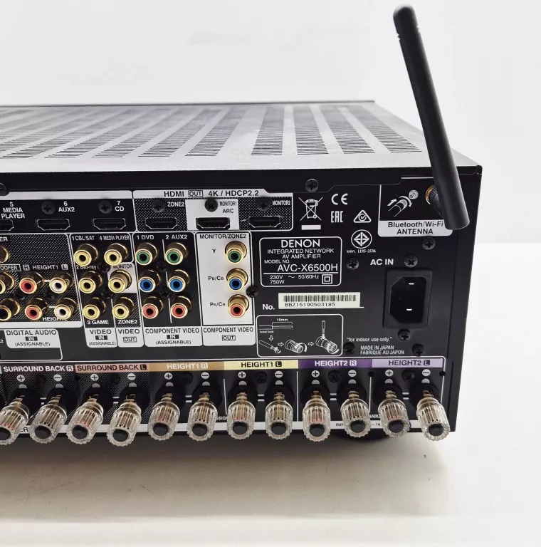 AMPLITUNER DENON AVC-X6500H CZARNY