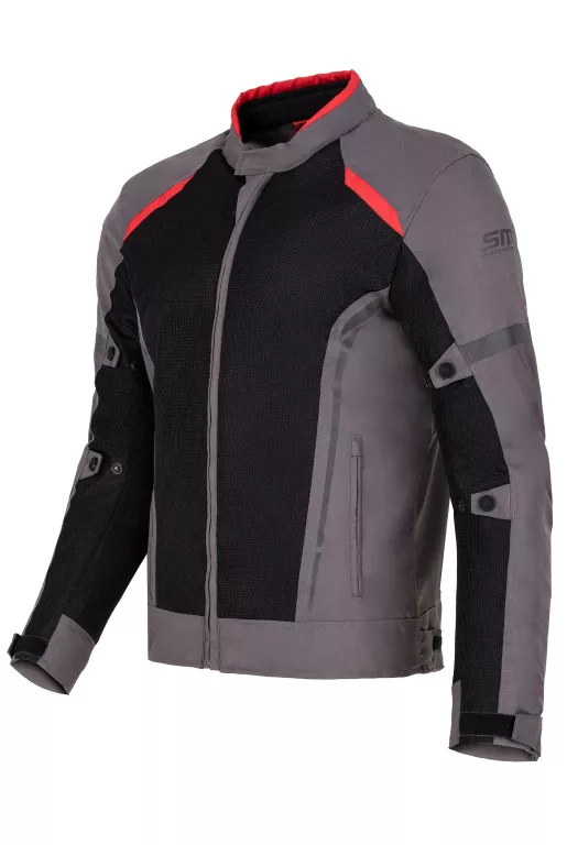 SM RACE WEAR MESHTEC DARK GREY/KURTKA LETNIA/SZARA