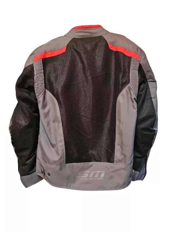 SM RACE WEAR MESHTEC DARK GREY/KURTKA LETNIA/SZARA