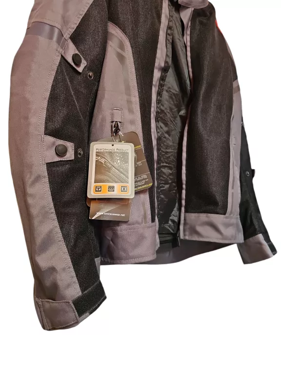 SM RACE WEAR MESHTEC DARK GREY/KURTKA LETNIA/SZARA