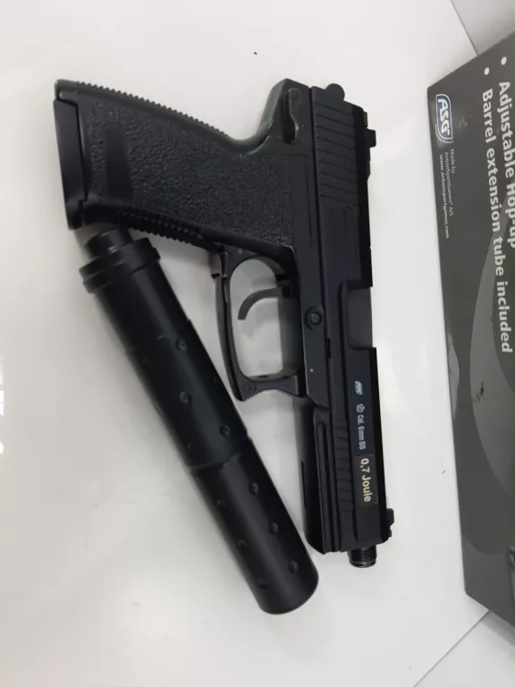 PISTOLET ASG GG MK23 SPECIAL OPERATIONS KOMPLET + GAZ