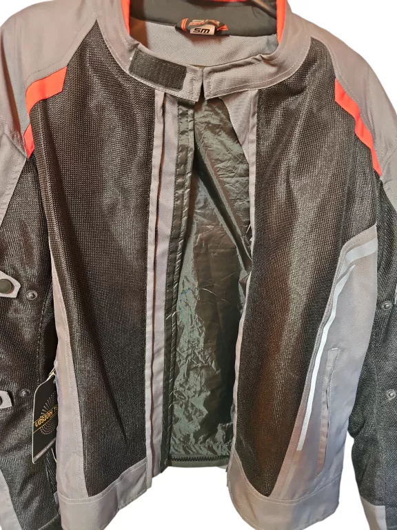 SM RACE WEAR MESHTEC DARK GREY/KURTKA LETNIA/SZARA
