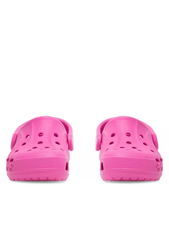 DZIECIĘCE LEKKIE BUTY KLAPKI CHODAKI CROCS BAYA CLOG RÓŻOWE ROZMIAR 22/23