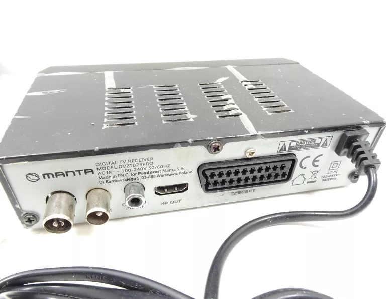 DEKODER DVB-T2 MANTA