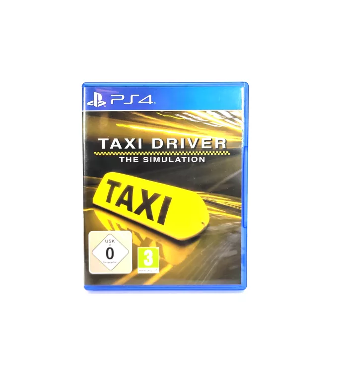 GRA PS4 TAXI DRIVER THE SIMULATOR