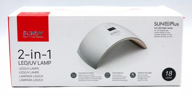 LAMPA LED+UV SUNUV SUN 9X PLUS 48W