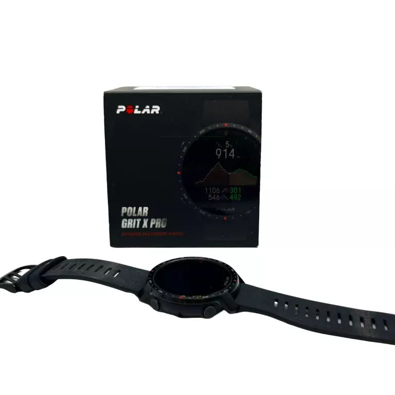 ZEGAREK SPORTOWY POLAR GRIT X PRO CZARNY