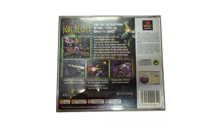 GRA PS1 LEGACY OF KAIN SOUL REAVER UNIKAT!