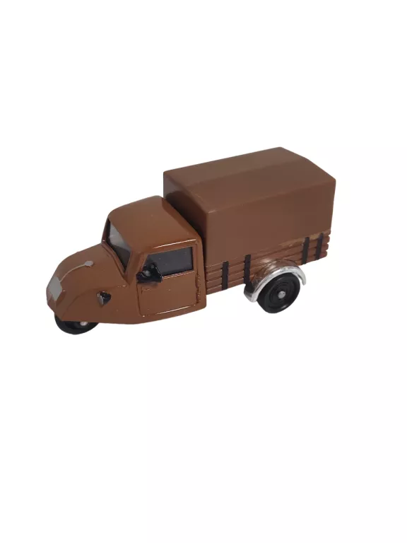 MODEL SAMOCHODU POJAZD 3-KOŁOWY CIĘŻARÓWKA ZABAWKA 1:43