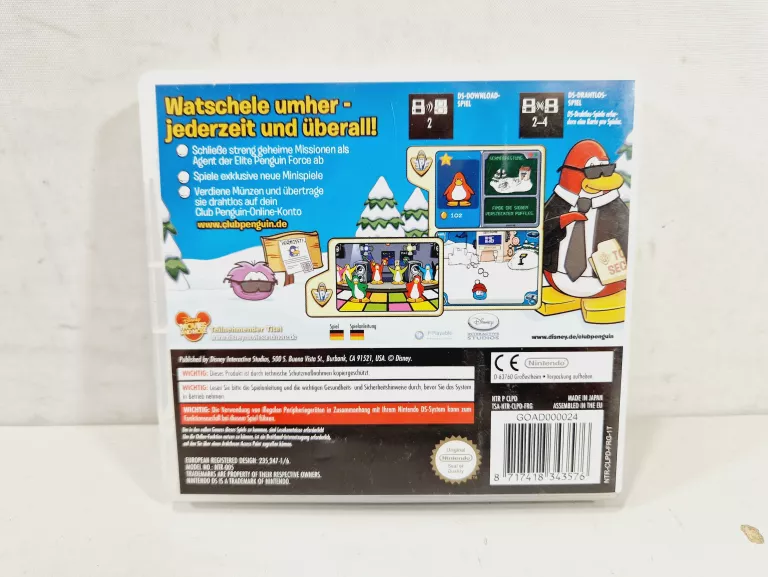 GRA DISNEY CLUB PENGUIN ELITE PENGUIN FORCE | NINTENDO DS