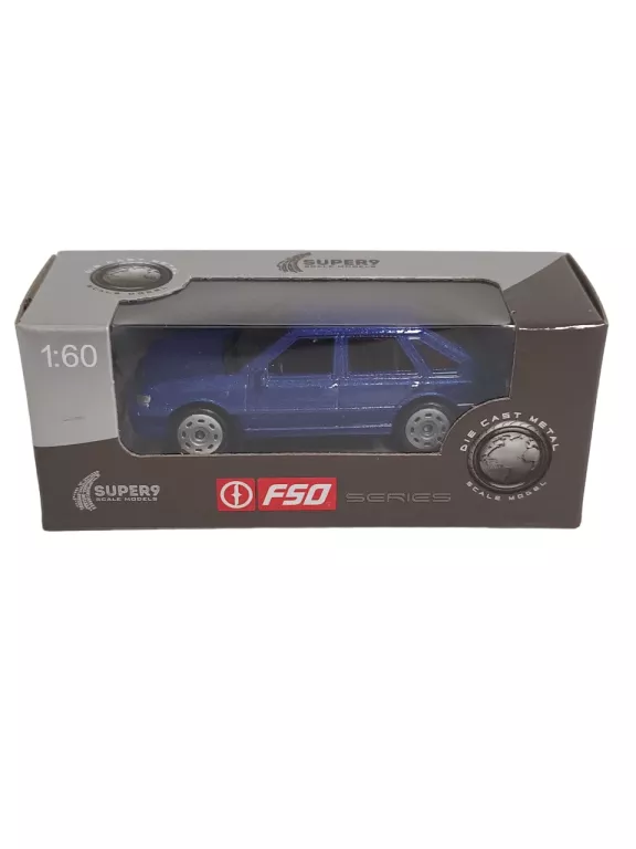 MODEL SAMOCHODU METALOWY WELLY 1:60 FSO POLONEZ CARO PLUS NIEBIESKI