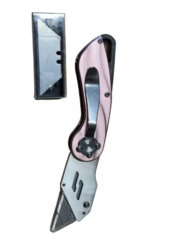 NÓŻ SKŁADANY FANTASTICAR RÓŻOWY