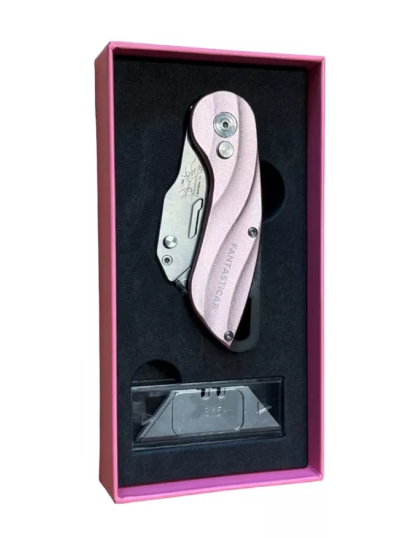 NÓŻ SKŁADANY FANTASTICAR RÓŻOWY