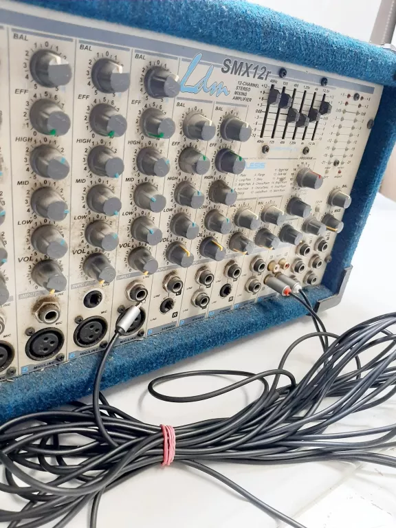 LDM SMX 12 POWERMIXER WZMACNIACZ EQ OKABLOWANIE