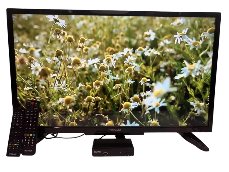 TELEWIZOR FINLUX 32FLYR274S 32" + PILOT + DEKODER WIWA