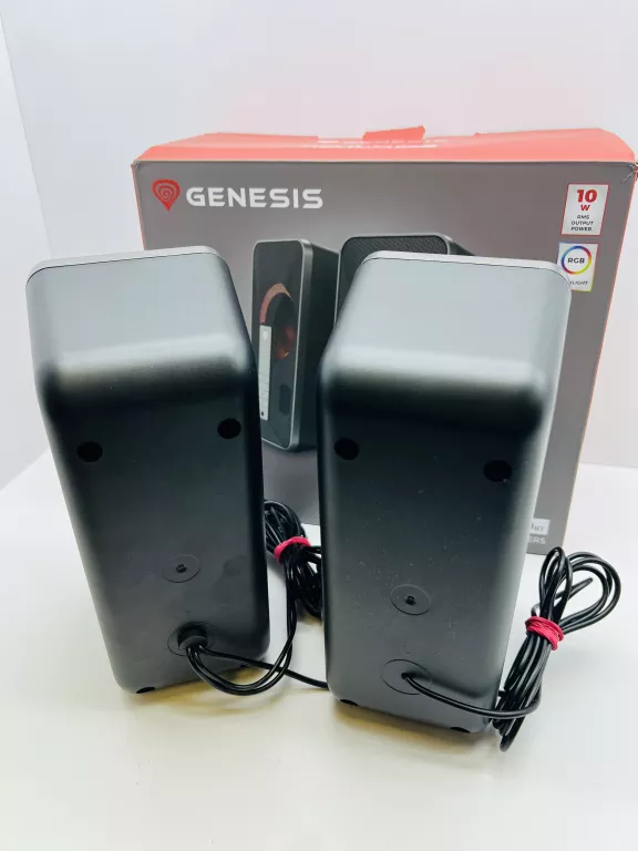 GŁOŚNIKI KOMPUTEROWE GENESIS HELIUM 100BT 2.0 RGB GWARANCJA !!!