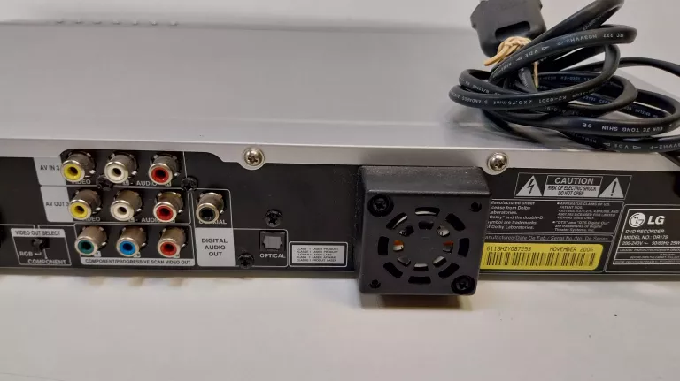 ODTWARZACZ DVD LG DR175 + PILOT