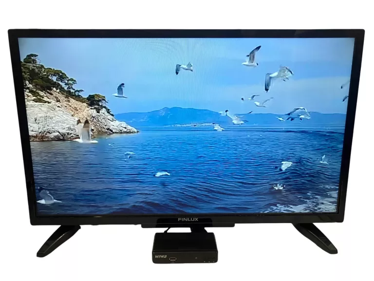 TELEWIZOR FINLUX 32FLYR274S 32" + PILOT + DEKODER WIWA