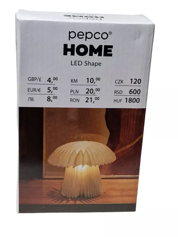 LAMPKA NOCNA, OZDOBNA Z PAPIERU