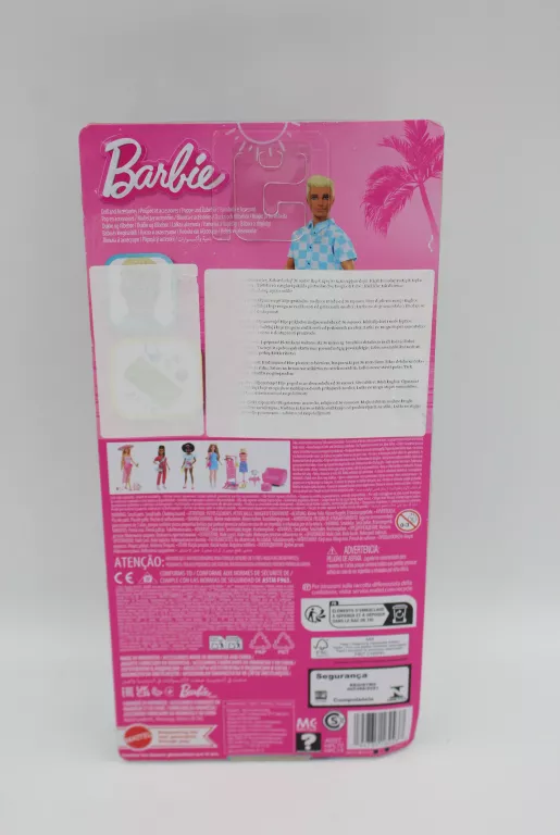 MATTEL BARBIE KEN NA PLAŻY HPL74 #KOMPLET