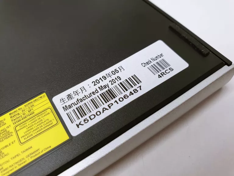 NAPĘD ZEWNĘTRZNY NAGRYWARKA DVD USB ASUS ZENDRIVE 8X KOMPLET