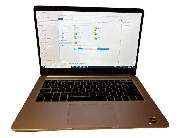 LAPTOP HUAWEI MATEBOOK KPL-W00 (AMD RYZEN 5, 8/256GB)