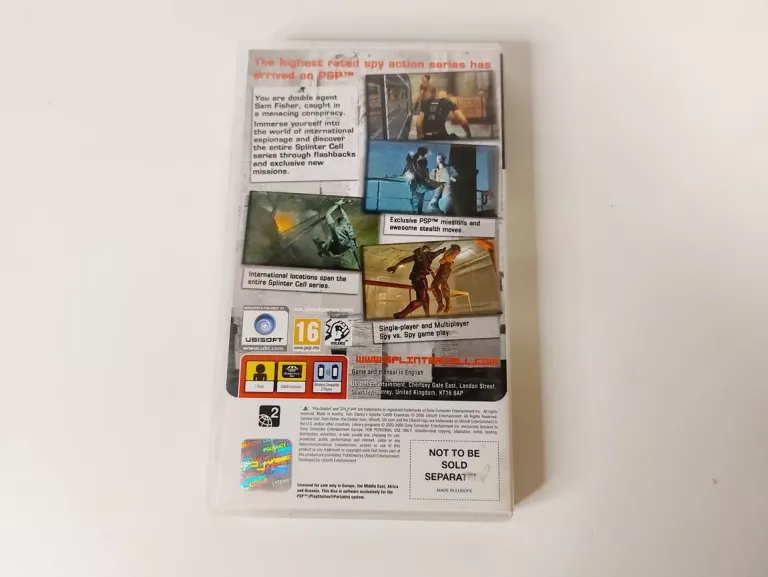 GRA PSP SPLINTER CELL ESSENTIALS