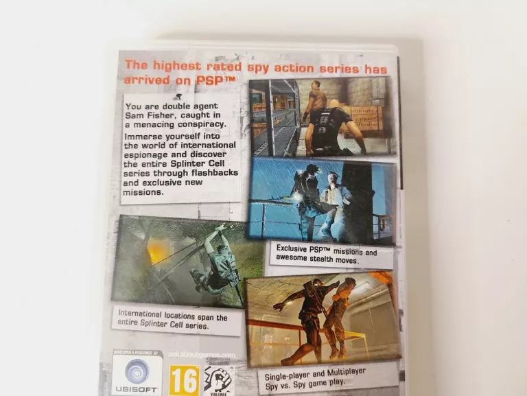 GRA PSP SPLINTER CELL ESSENTIALS