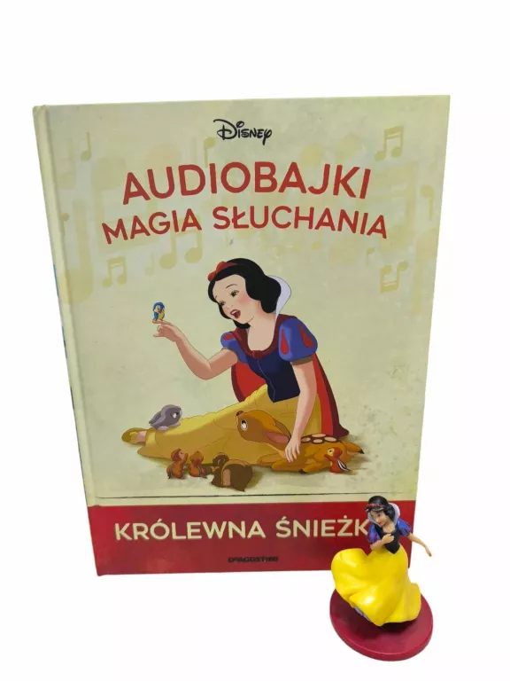 KSIĄŻKA AUDIOBAJKA MAGIA SŁUCHANIA KRÓLEWNA ŚNIEŻKA Z FIGURKĄ