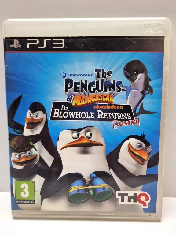 THE PENGUIN OF MADAGASCAR PS3