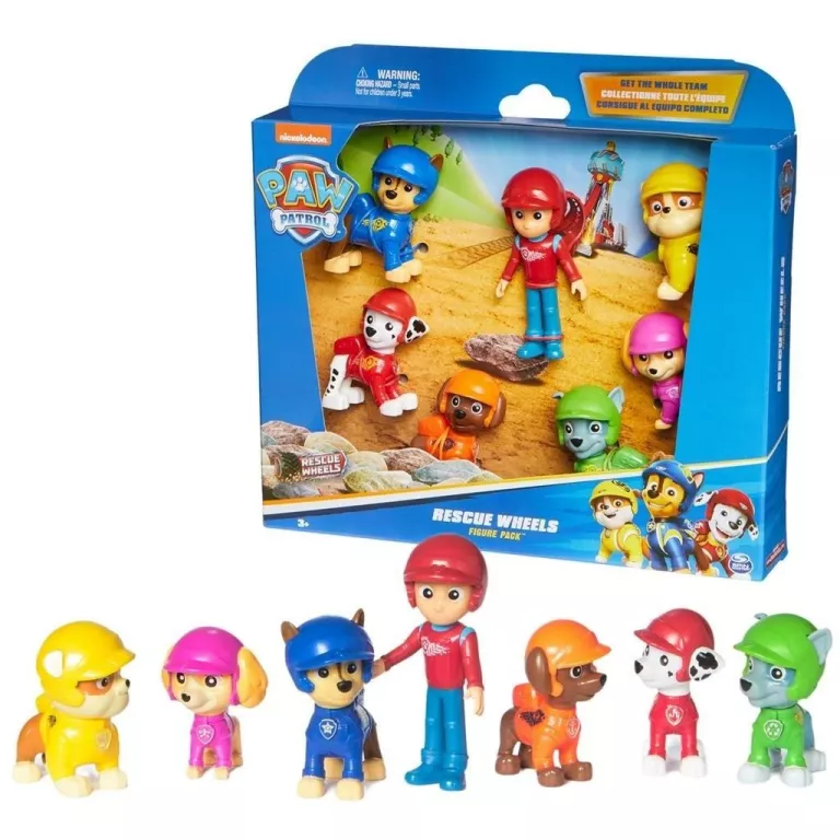 PSI PATROL ZESTAW PREZENTOWY FIGUREK 7SZT
