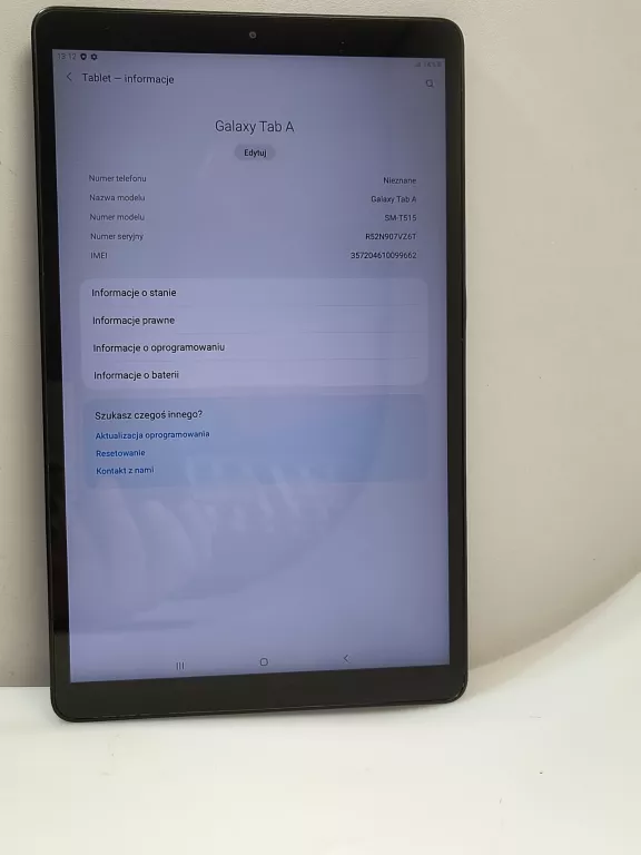 TABLET SAMSUNG GALAXY TAB A OKAZJA!