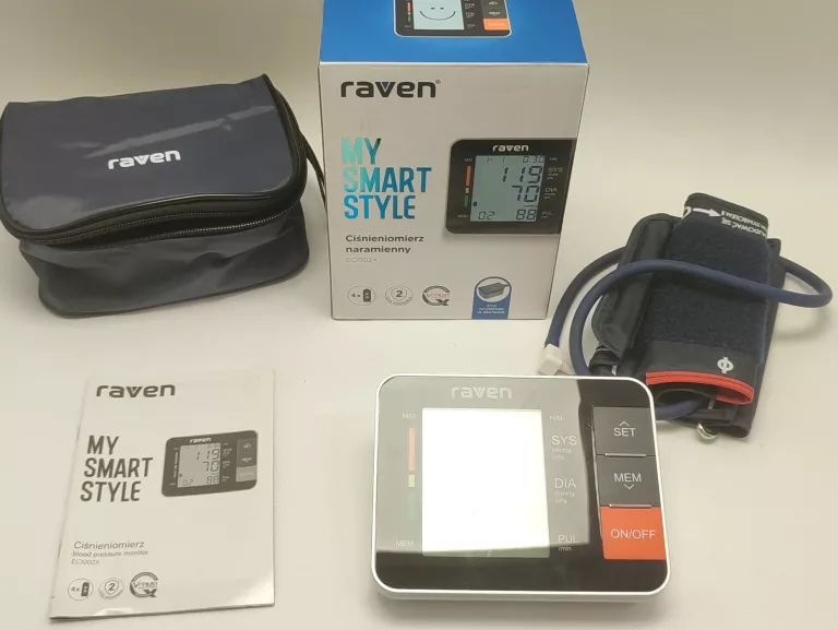 CIŚNIENIOMIERZ RAVEN ECI002