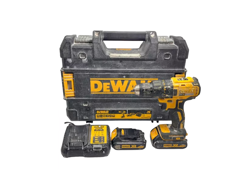 WIERTARKO-WKRĘTARKA DEWALT DCD777 + 2 AKU 1,5 AH + WALIZKA