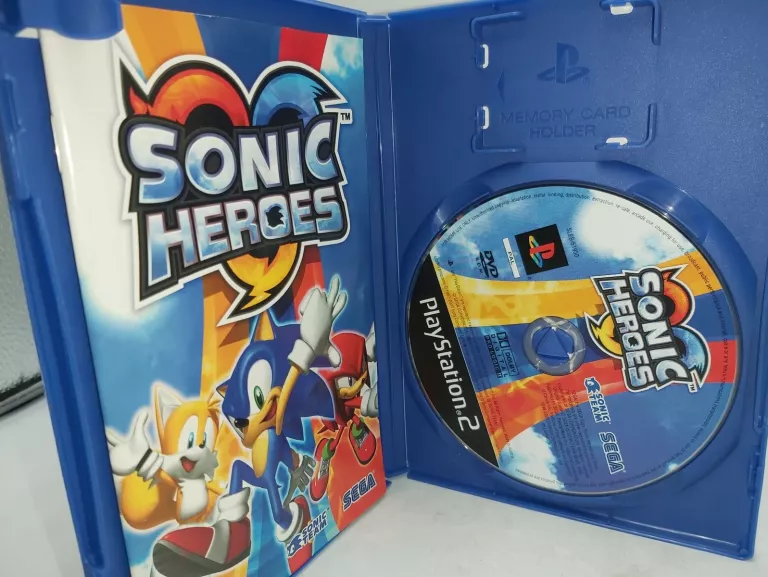 GRA NA PS2 SONIC HEROES, STAN BDB!!!