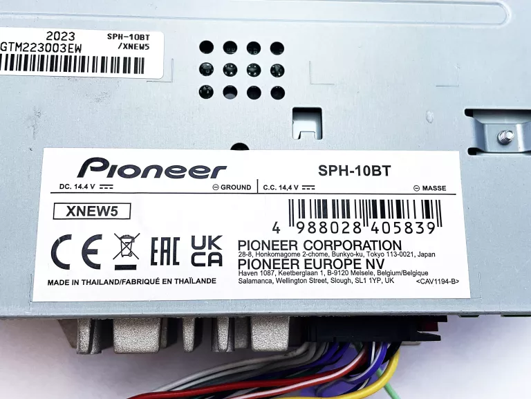 RADIO SAMOCHODOWE PIONEER SPH-10BT