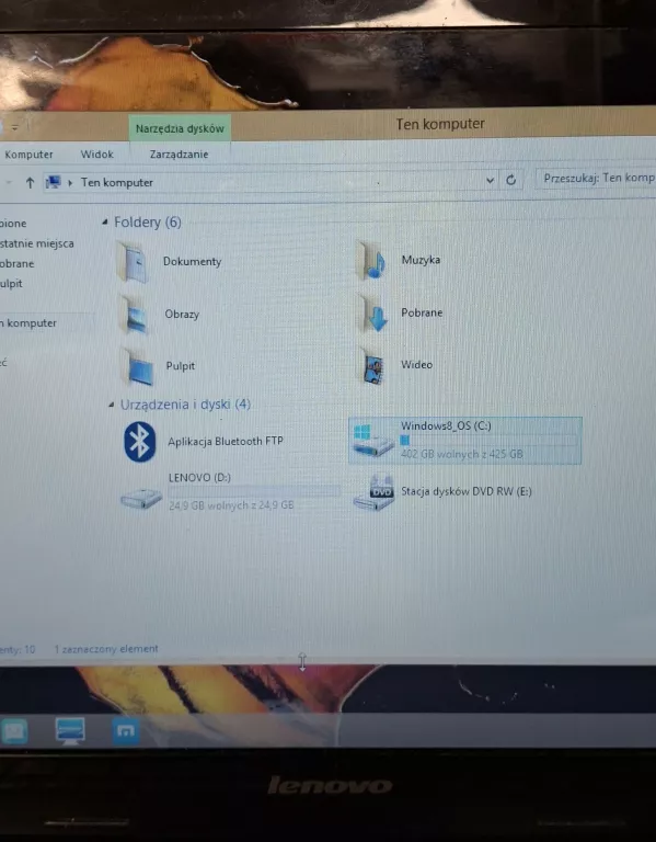 LAPTOP LENOVO G50-30 15,60" 4 GB/500 GB+ ZASILACZ