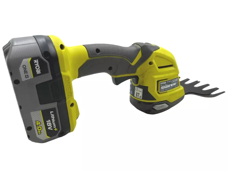 NOŻYCE DO KRZEWÓW I TRAWY RYOBI RY18GSA 18V + AKUMULATOR 4.0 AH