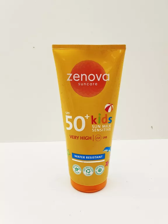 MLECZKO DO OPALANIA DO SKÓRY WRAŻLIWEJ ZENOVA SUNCARE 50 SPF 200 ML