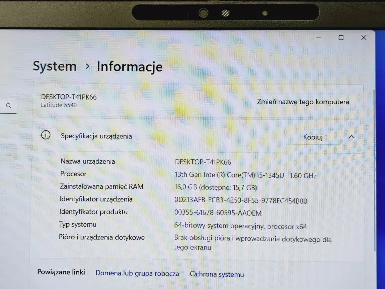 LAPTOP DELL LATITUDE 5540
