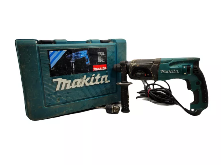 MŁOTOWIERTARKA MAKITA HR2470 WALIZKA + GŁOWICA 230-240V 780W
