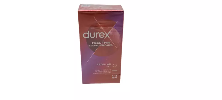 PREZERWATYWY DUREX FEEL THIN EXTRA LUBRICATED 12 SZTUK