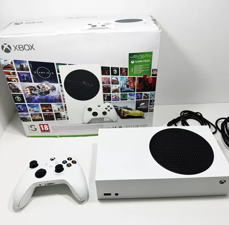 [美品]Xbox Series S 512GB SSD Xbox Series S, 512GB, Biały, W Pudełku - CeX (PL): - Buy