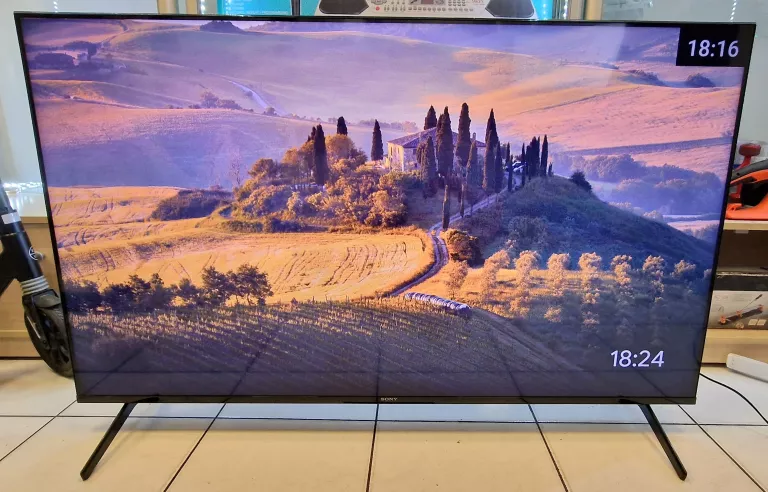 SMART TV LED SONY BRAVIA 55" GOOGLE TV 4K 120HZ GWAR. DO 01-2025R
