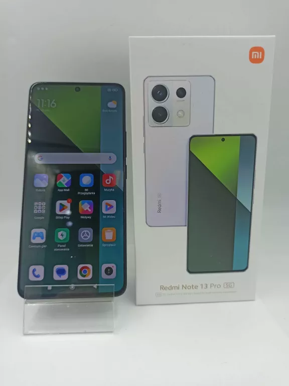 TELEFON REDMI NOTE 13 PRO 5G 8/256GB KOMPLET